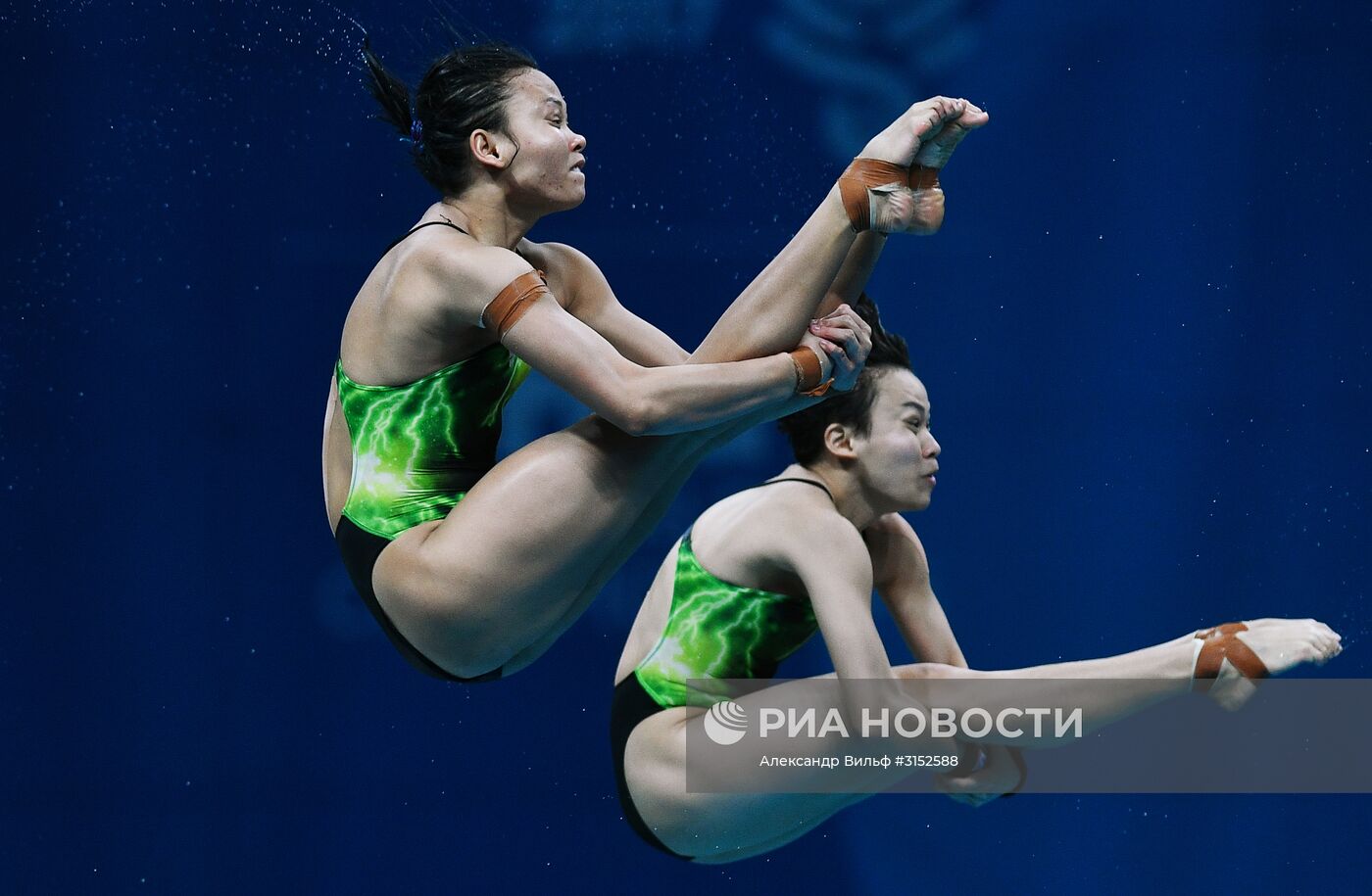 Чемпионат мира FINA 2017. Синхронные прыжки в воду. Женщины. Вышка 10 м. Финал