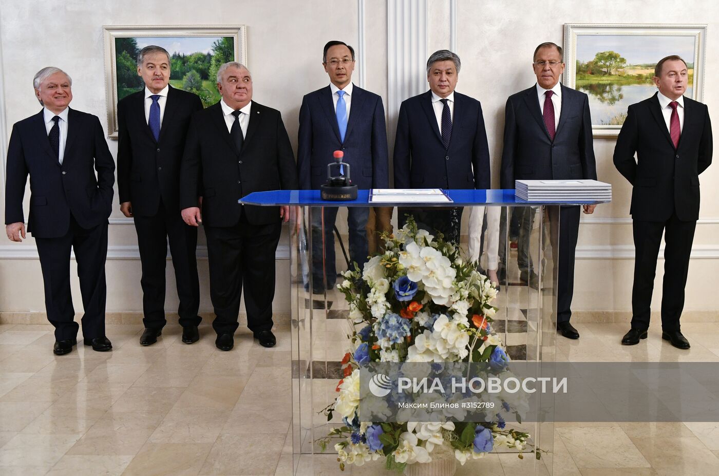 Заседание совета министров иностранных дел ОДКБ в Минске