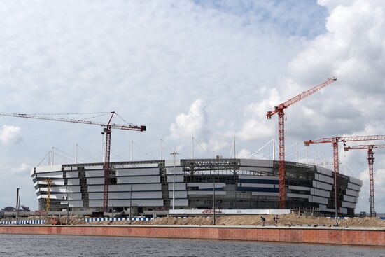 Строительство "Стадиона Калининград"