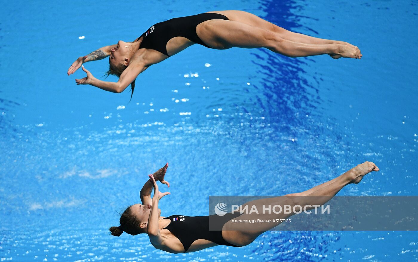 Чемпионат мира FINA 2017. Синхронные прыжки в воду. Женщины. Трамплин 3 м. Финал