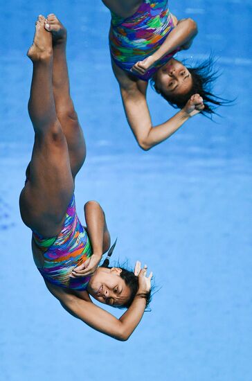 Чемпионат мира FINA 2017. Синхронные прыжки в воду. Женщины. Трамплин 3 м. Финал