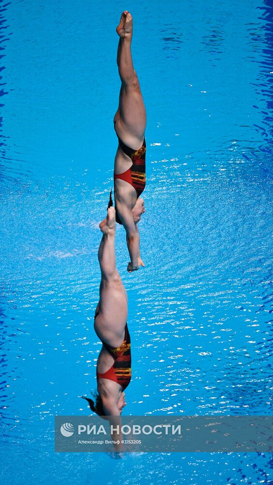 Чемпионат мира FINA 2017. Синхронные прыжки в воду. Женщины. Трамплин 3 м. Финал