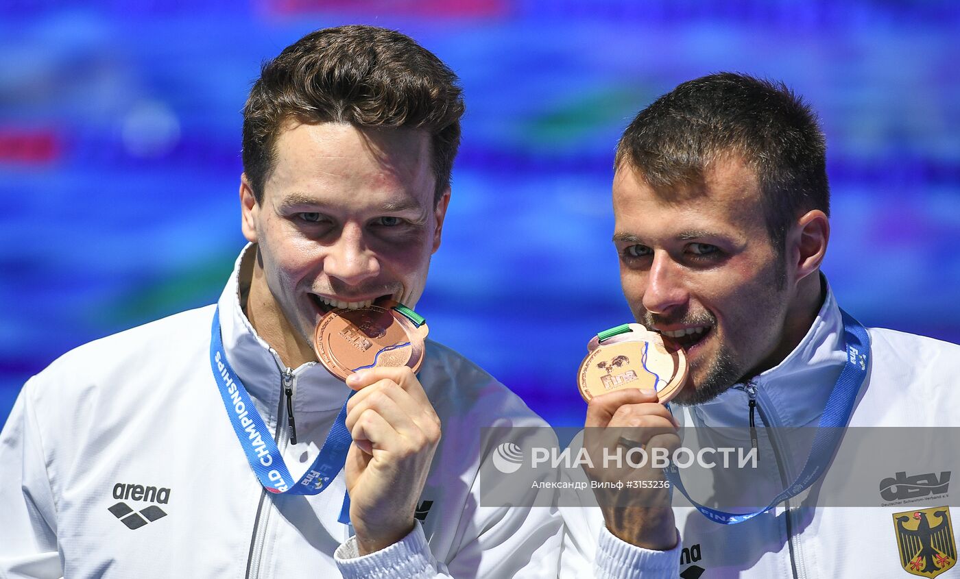 Чемпионат мира FINA 2017. Синхронные прыжки в воду. Мужчины. Вышка 10 м. Финал