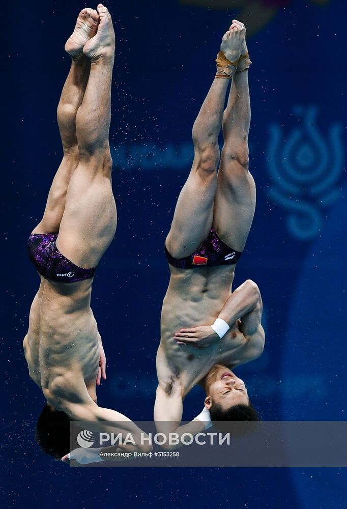 Чемпионат мира FINA 2017. Синхронные прыжки в воду. Мужчины. Вышка 10 м. Финал