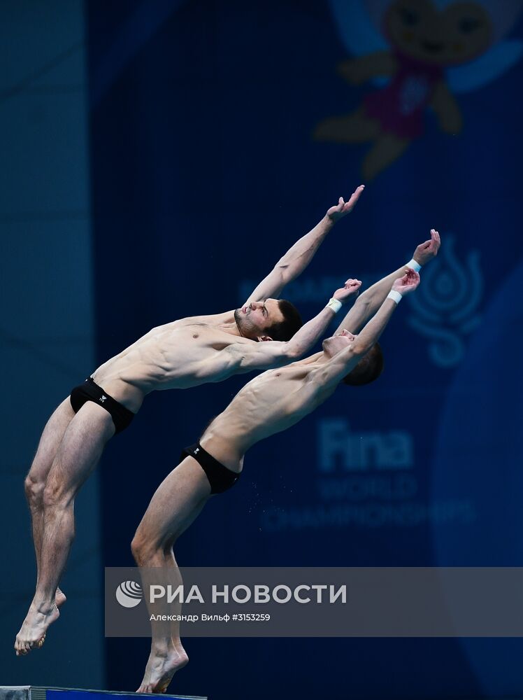 Чемпионат мира FINA 2017. Синхронные прыжки в воду. Мужчины. Вышка 10 м. Финал