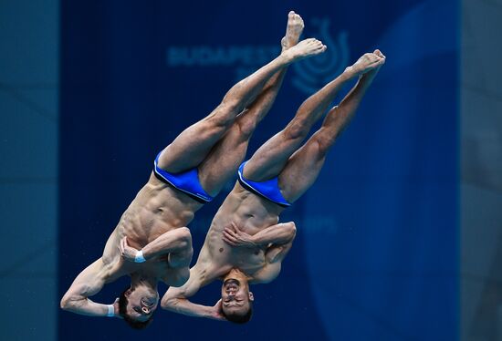 Чемпионат мира FINA 2017. Синхронные прыжки в воду. Мужчины. Вышка 10 м. Финал