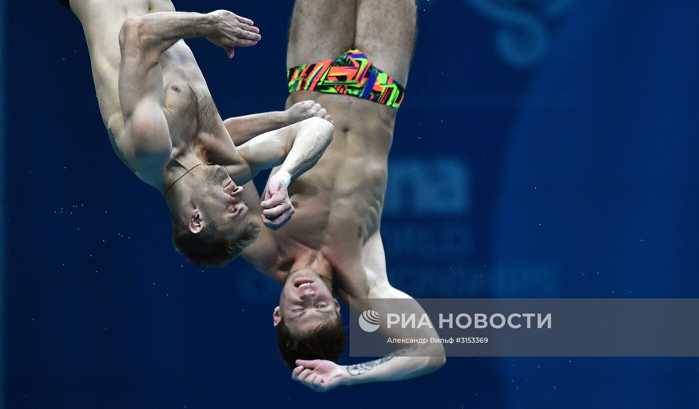 Чемпионат мира FINA 2017. Синхронные прыжки в воду. Мужчины. Вышка 10 м. Финал