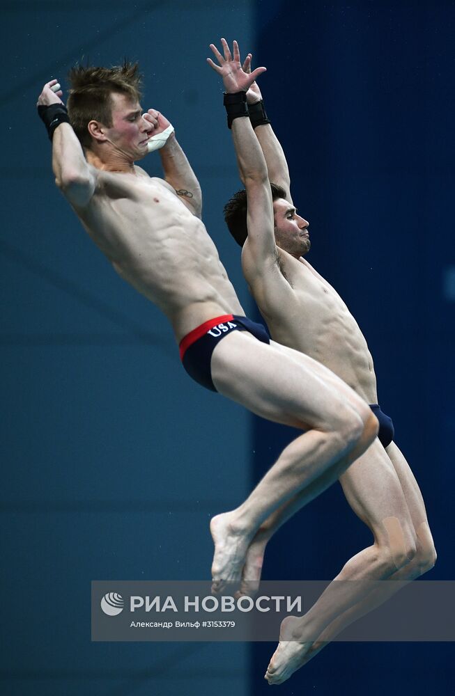 Чемпионат мира FINA 2017. Синхронные прыжки в воду. Мужчины. Вышка 10 м. Финал