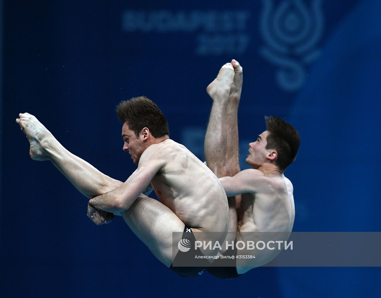 Чемпионат мира FINA 2017. Синхронные прыжки в воду. Мужчины. Вышка 10 м. Финал