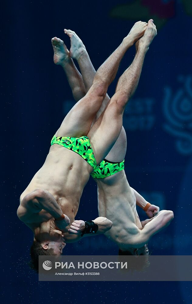 Чемпионат мира FINA 2017. Синхронные прыжки в воду. Мужчины. Вышка 10 м. Финал