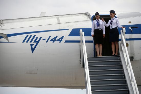 Открытие международного авиационно-космического салона МАКС-2017