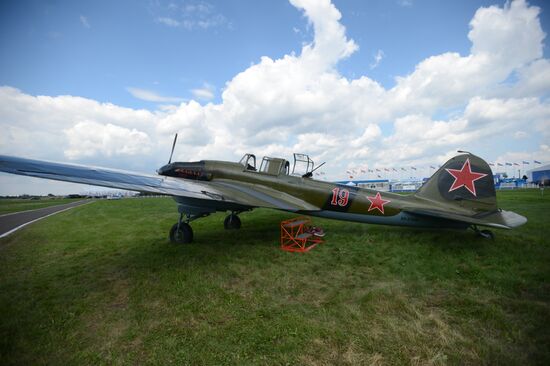 Открытие международного авиационно-космического салона МАКС-2017