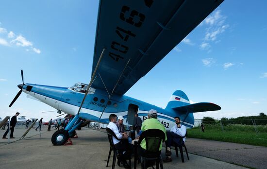 Открытие международного авиационно-космического салона МАКС-2017