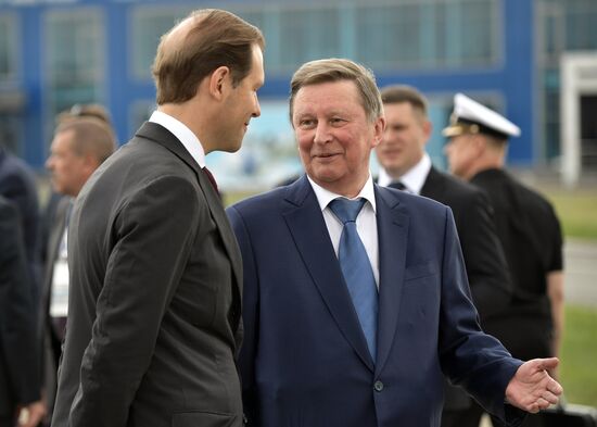 Открытие международного авиационно-космического салона МАКС-2017