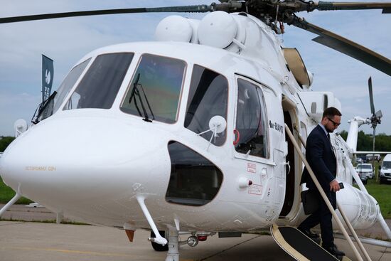 Открытие международного авиационно-космического салона МАКС-2017