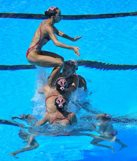 Чемпионат мира FINA 2017. Синхронное плавание. Группы. Техническая программа. Финал