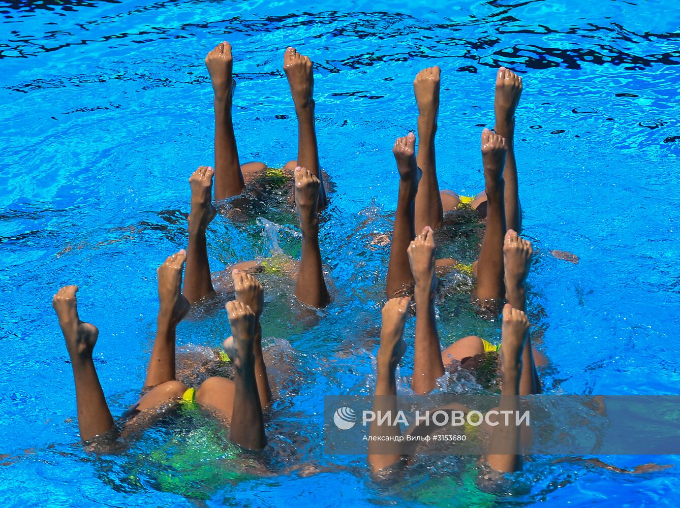 Чемпионат мира FINA 2017. Синхронное плавание. Группы. Техническая программа. Финал