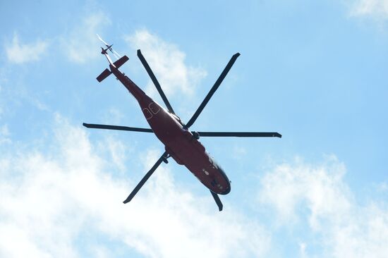 Открытие международного авиационно-космического салона МАКС-2017