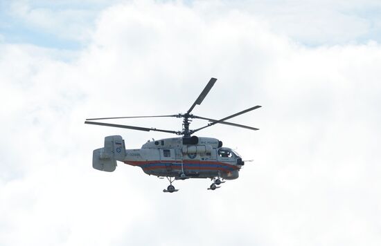 Открытие международного авиационно-космического салона МАКС-2017