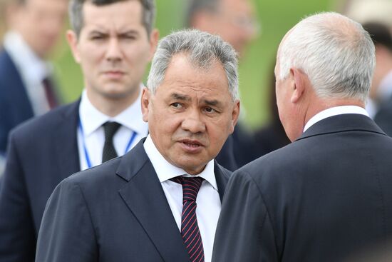 Открытие международного авиационно-космического салона МАКС-2017