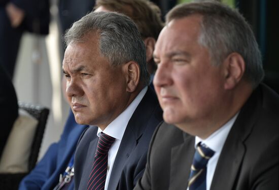 Открытие международного авиационно-космического салона МАКС-2017