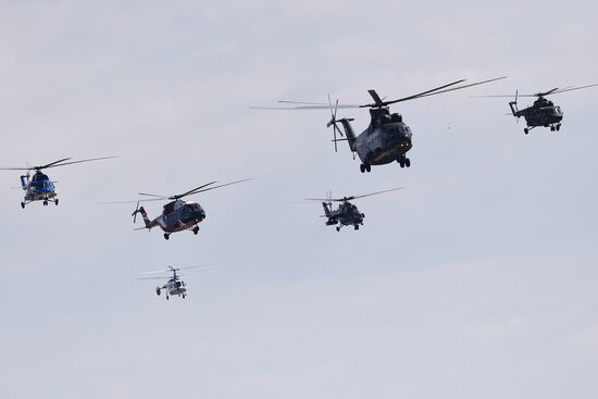 Открытие международного авиационно-космического салона МАКС-2017