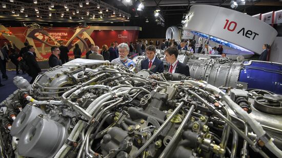 Открытие международного авиационно-космического салона МАКС-2017