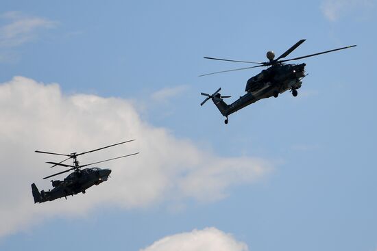 Открытие международного авиационно-космического салона МАКС-2017