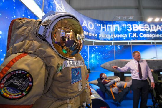 Открытие международного авиационно-космического салона МАКС-2017