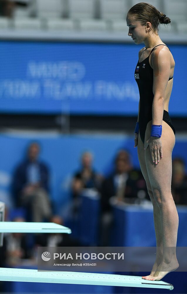 Чемпионат мира FINA 2017. Прыжки в воду. Командные соревнования