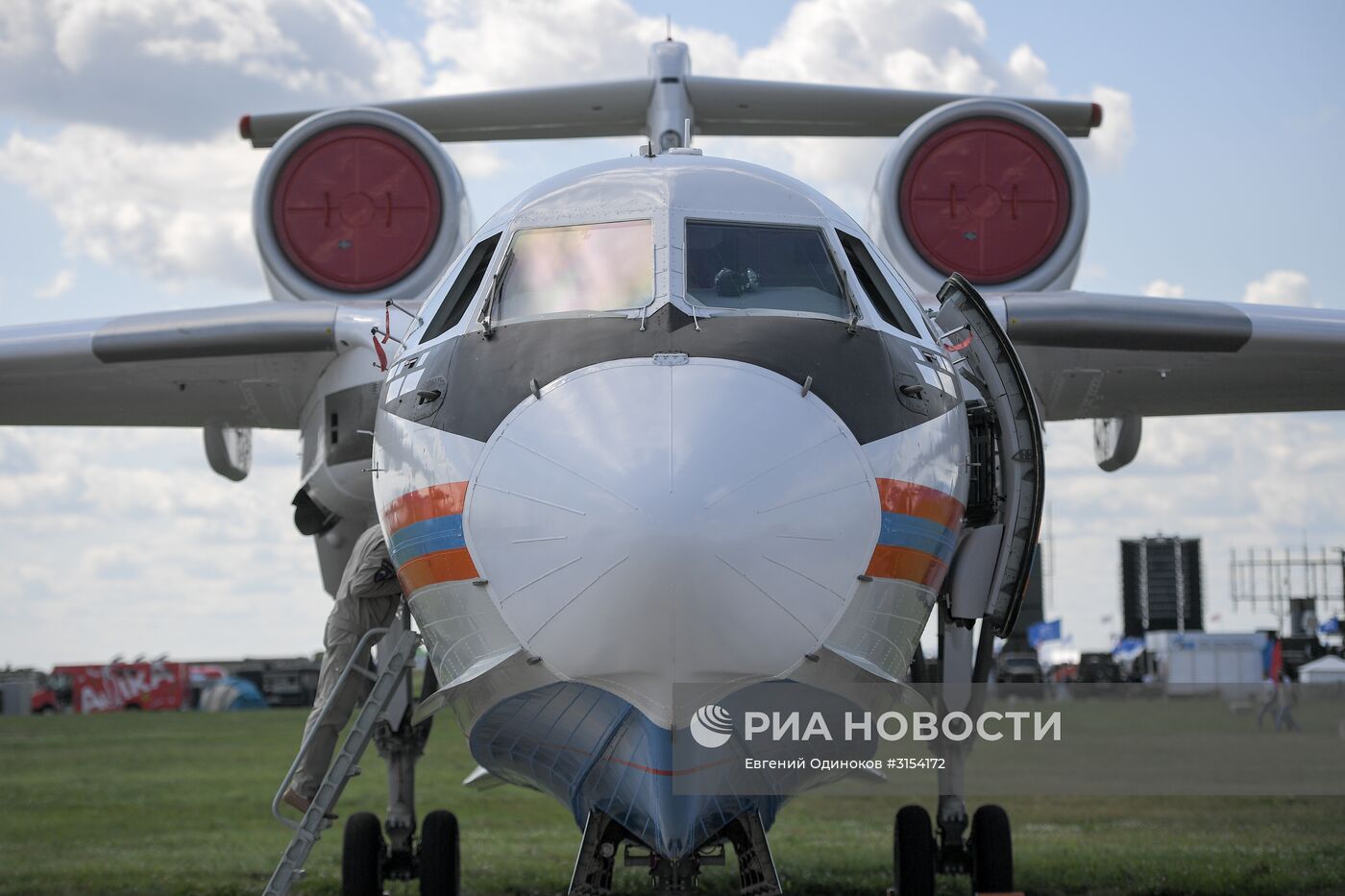 Международный авиационно-космический салон МАКС-2017. День второй