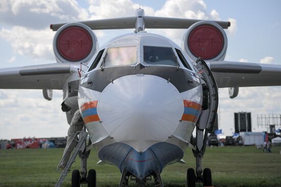 Международный авиационно-космический салон МАКС-2017. День второй