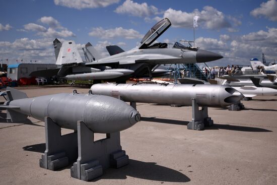 Международный авиационно-космический салон МАКС-2017. День второй