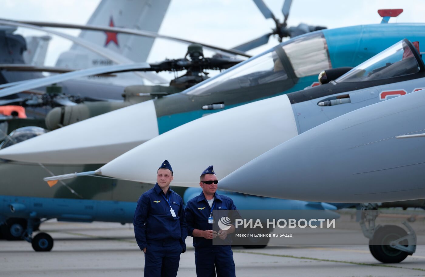 Международный авиационно-космический салон МАКС-2017. День второй