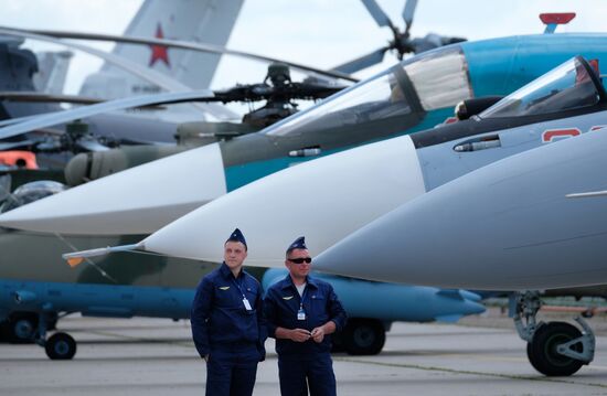 Международный авиационно-космический салон МАКС-2017. День второй