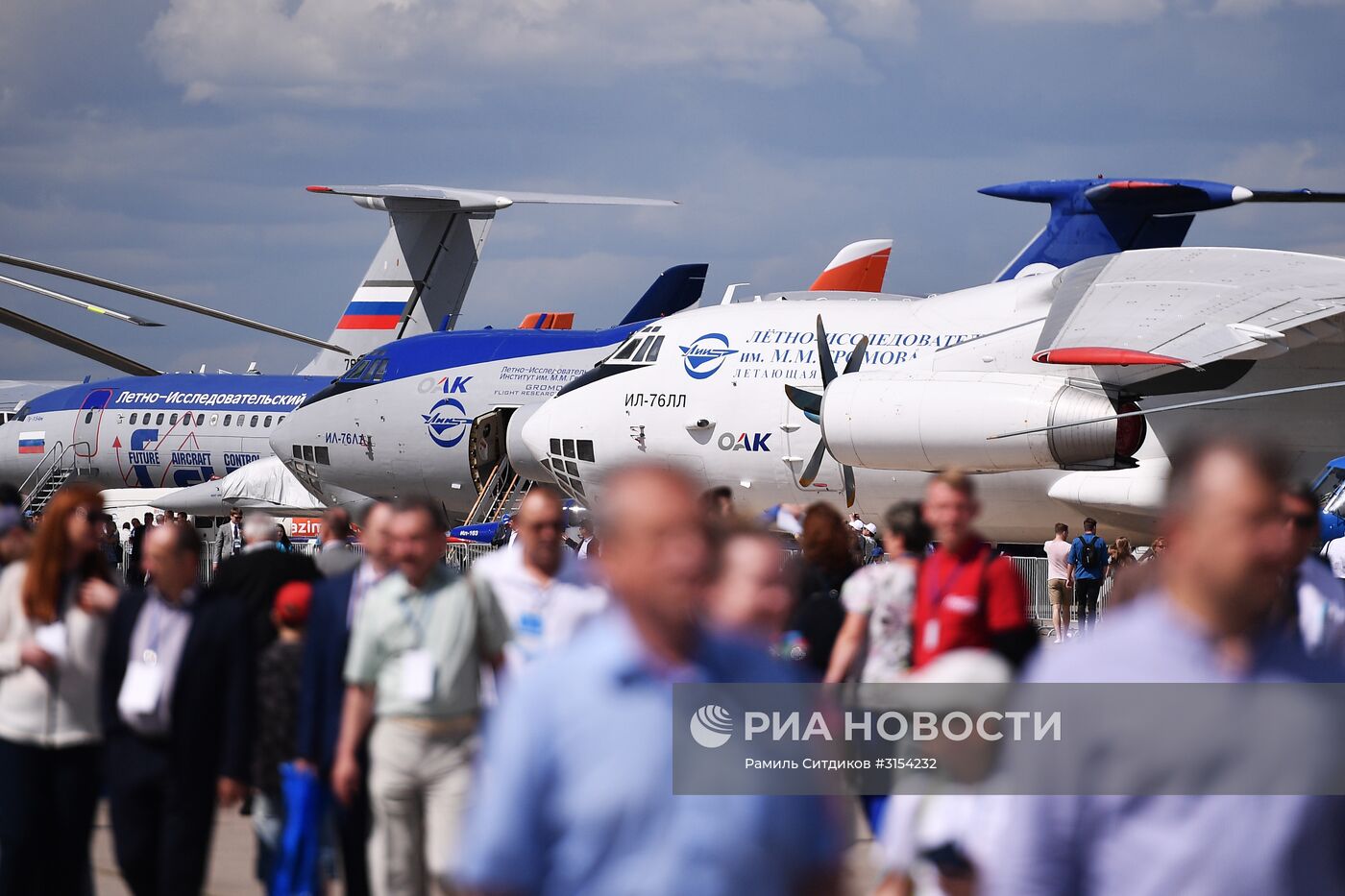 Международный авиационно-космический салон МАКС-2017. День второй