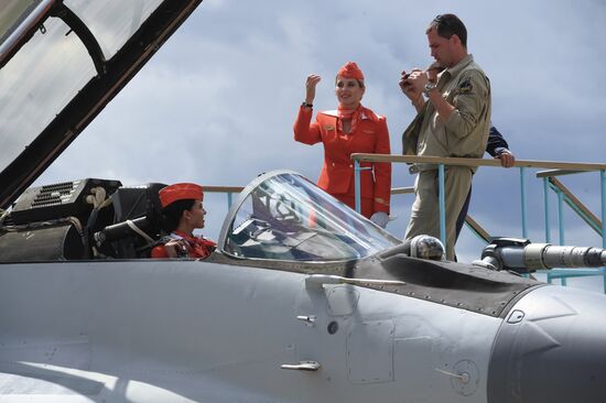 Международный авиационно-космический салон МАКС-2017. День второй