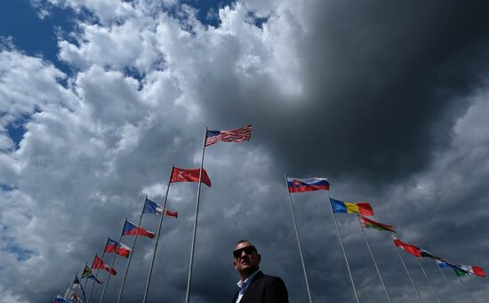 Международный авиационно-космический салон МАКС-2017. День второй