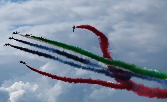 Международный авиационно-космический салон МАКС-2017. День второй