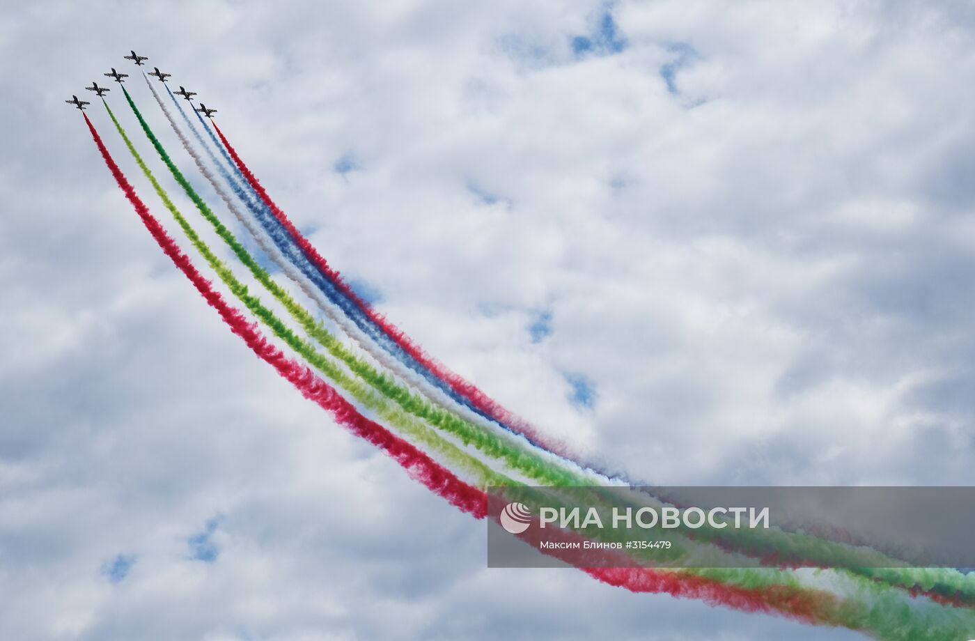 Международный авиационно-космический салон МАКС-2017. День второй