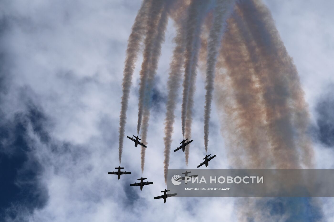 Международный авиационно-космический салон МАКС-2017. День второй