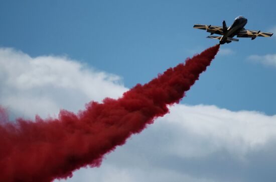 Международный авиационно-космический салон МАКС-2017. День второй