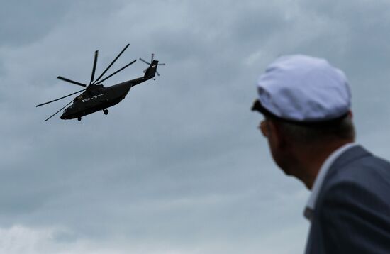 Международный авиационно-космический салон МАКС-2017. День второй