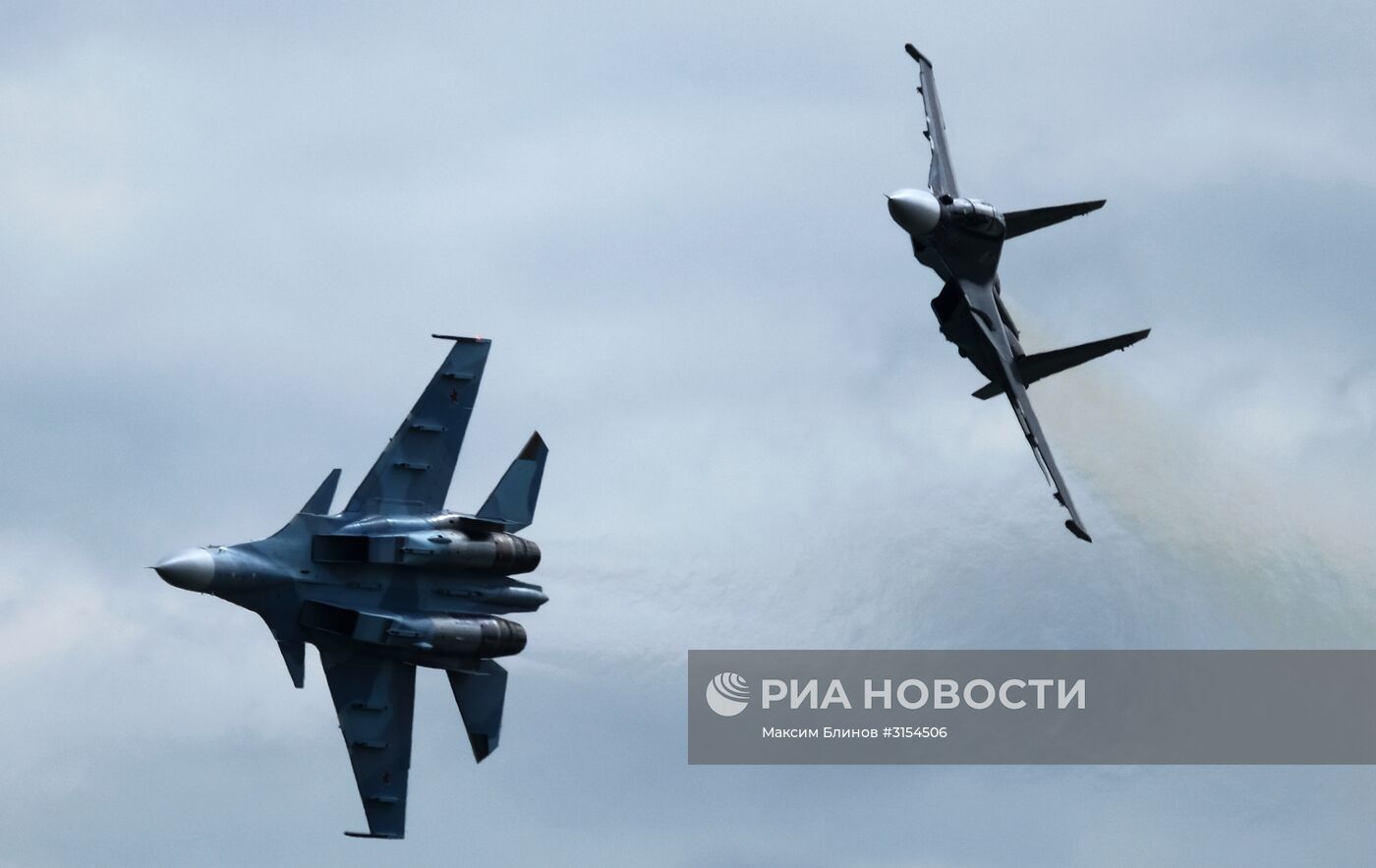 Международный авиационно-космический салон МАКС-2017. День второй