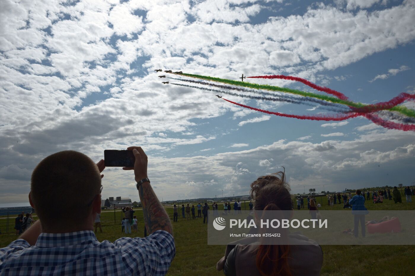 Международный авиационно-космический салон МАКС-2017. День второй
