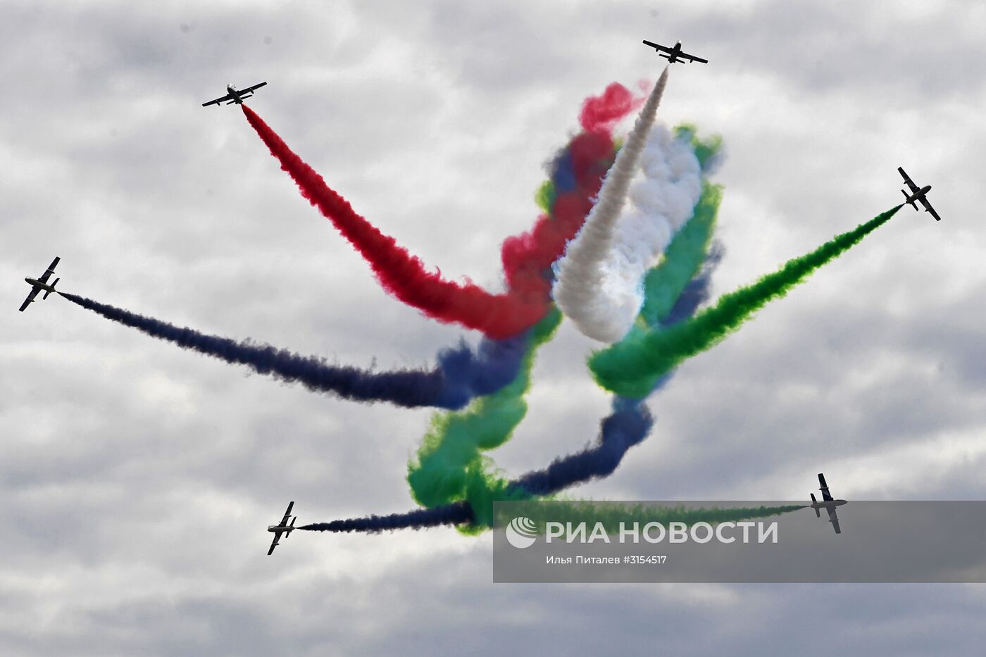 Международный авиационно-космический салон МАКС-2017. День второй