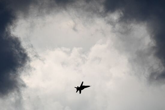 Международный авиационно-космический салон МАКС-2017. День второй