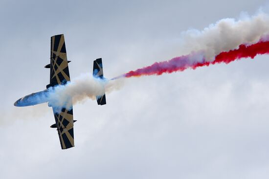 Международный авиационно-космический салон МАКС-2017. День второй