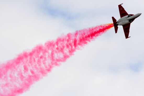 Международный авиационно-космический салон МАКС-2017. День второй