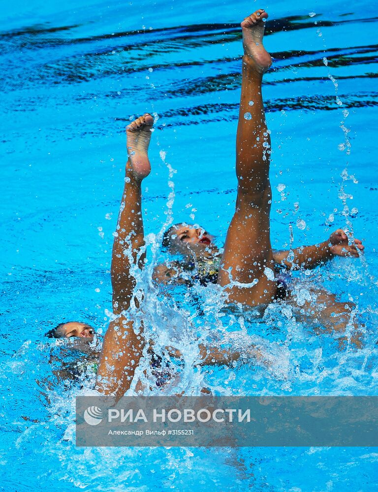 Чемпионат мира FINA 2017. Синхронное плавание. Дуэт. Произвольная программа. Финал